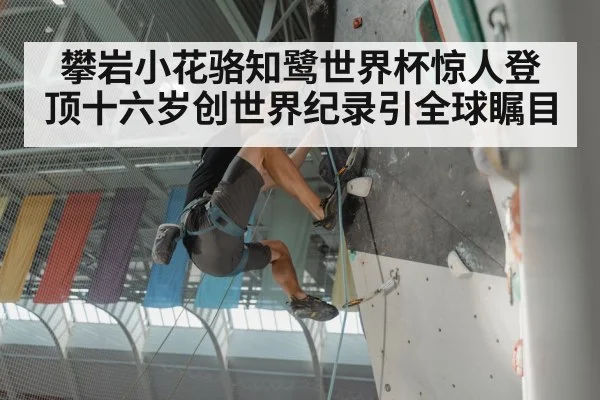 攀岩小花骆知鹭世界杯惊人登顶十六岁创世界纪录引全球瞩目